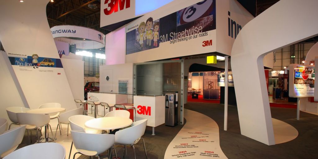 3m exhibition stand at traffex