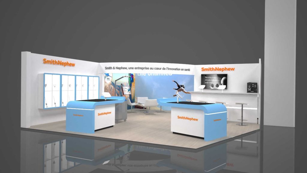 render of smith and nephew exhibition