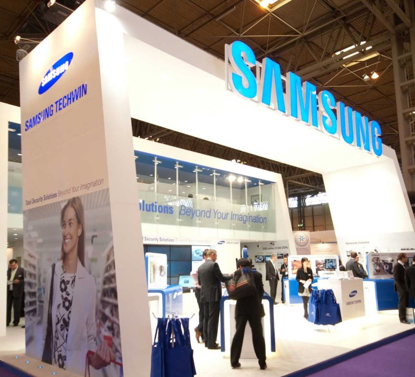 Samsung at IFSEC in Birmingham 2015