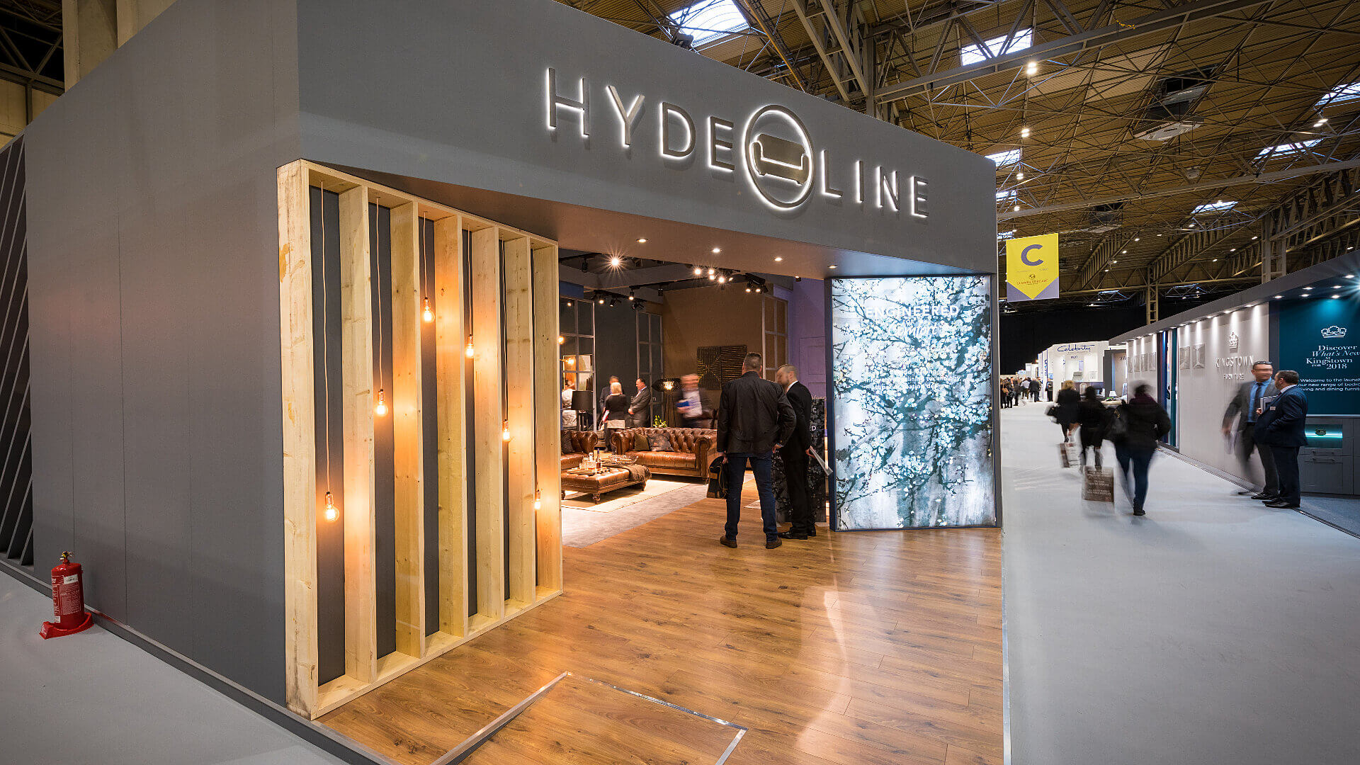 hydeline exhibition entrance