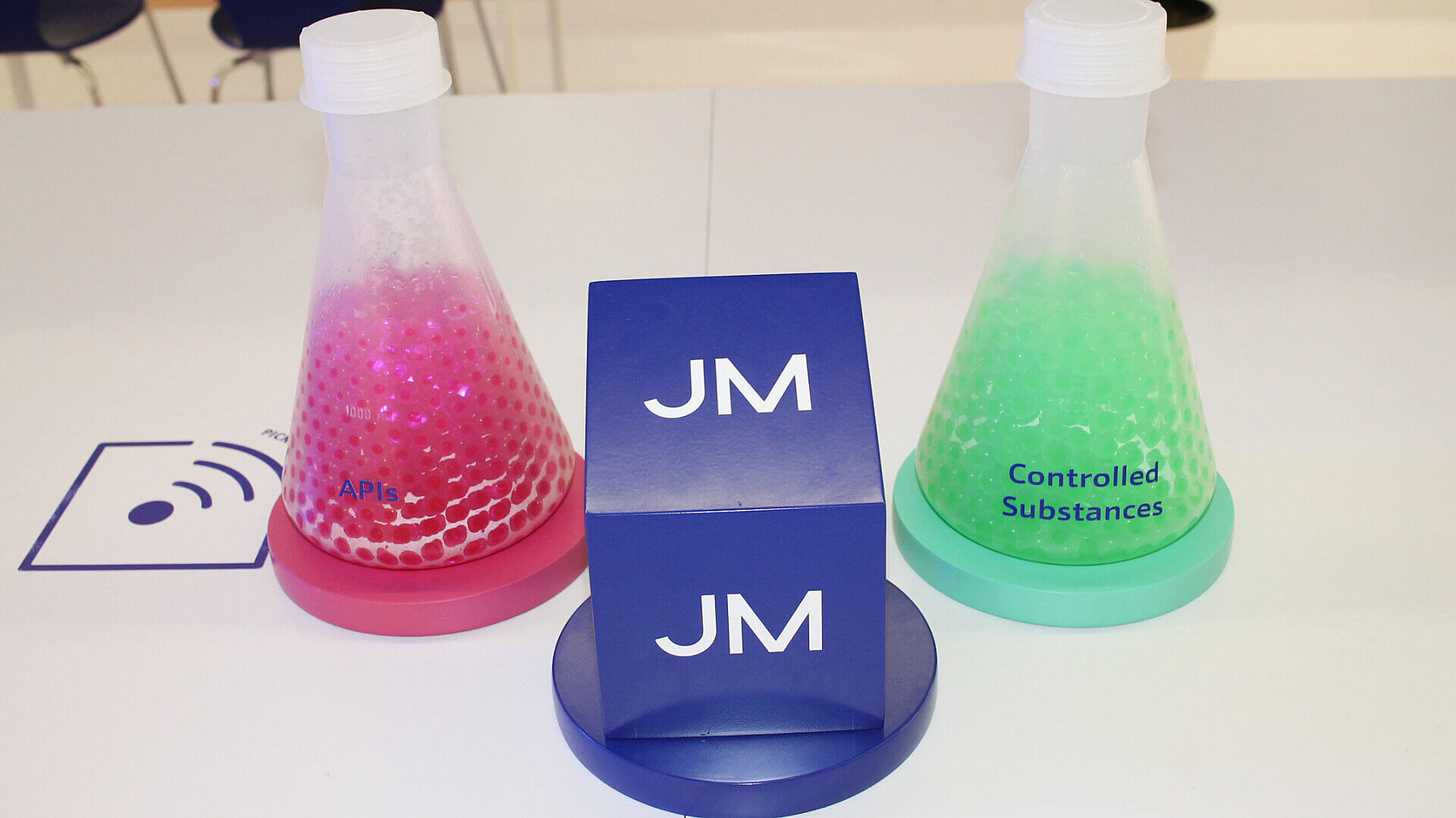 johnson mathey interactive engagement with rfid chips in scientific bottles