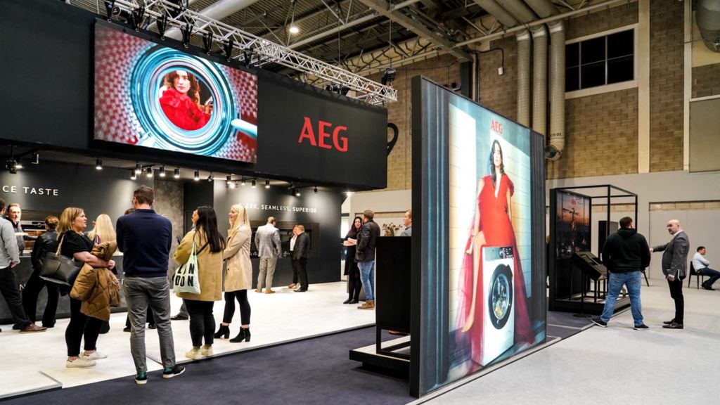 aeg exhibition stand