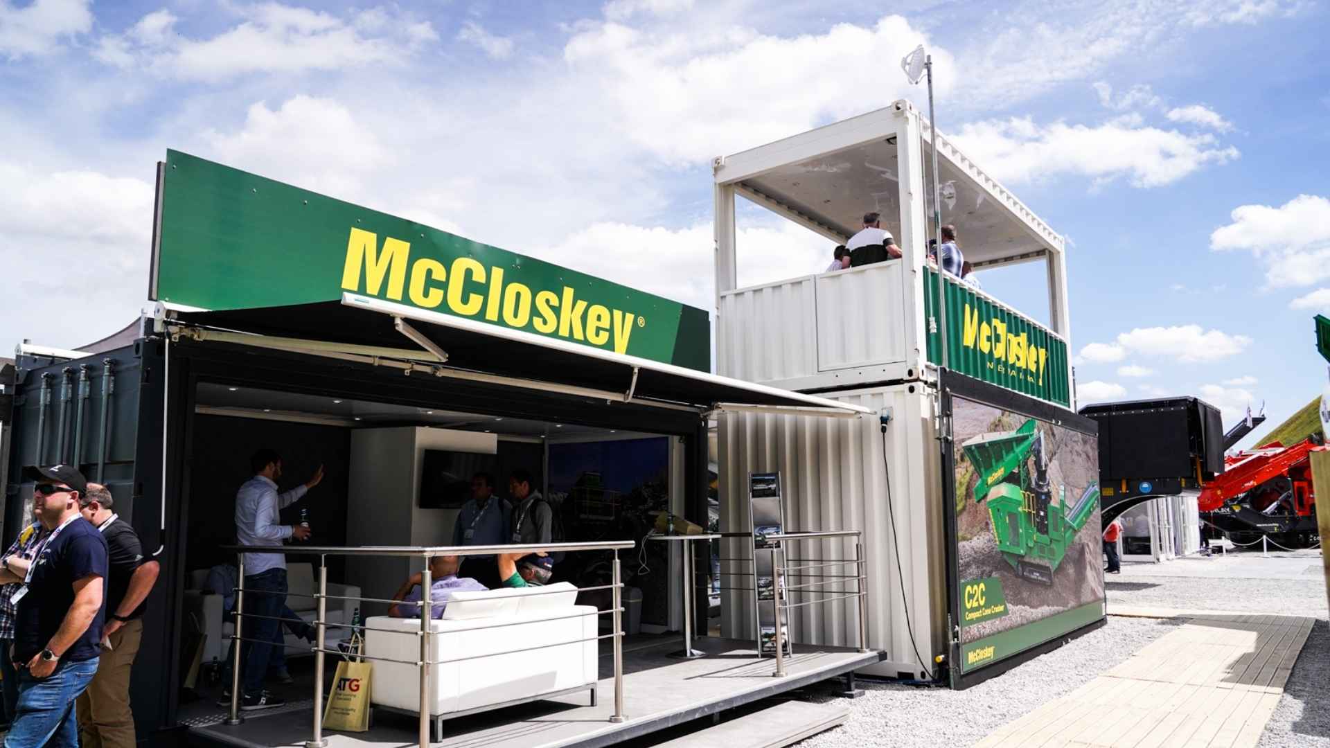 mccloskey exhibition stand at hillhead