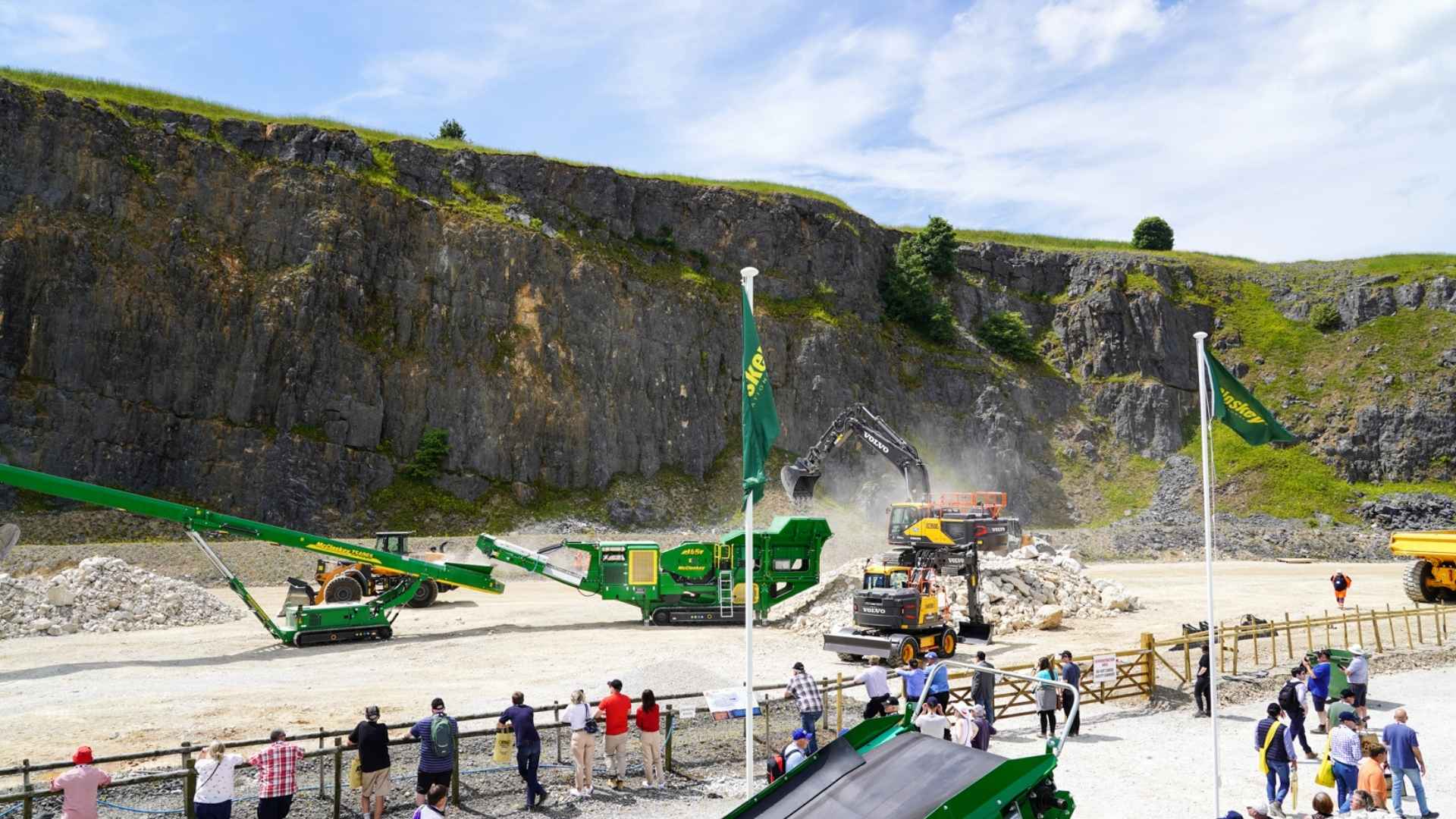 mccloskey product demonstrations at hillhead